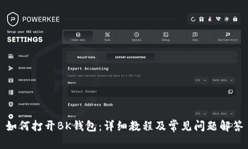 如何打开BK钱包:详细教程及常见问题解答