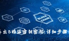 如何导出B特派密钥密码：