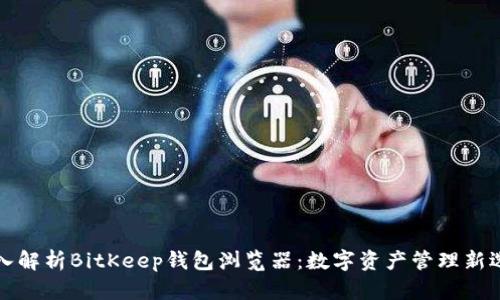 深入解析BitKeep钱包浏览器:数字资产管理新选择