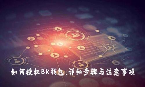 如何授权BK钱包:详细步骤与注意事项