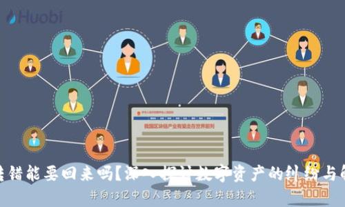 Bitpie转错能要回来吗?深入探讨数字资产的纠纷与解决方案