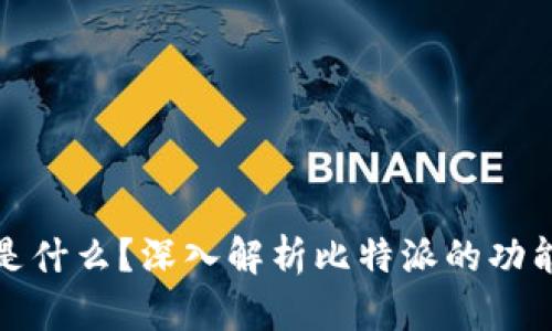 比特派是什么?深入解析比特派的功能与优势